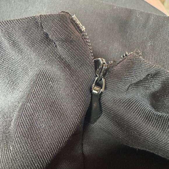 Superdown Asymmetrical Mini Dress Black SMALL Bodycon Off Shoulder Revolve $72 - Picture 9 of 9